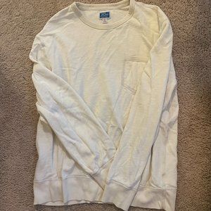 J. Crew Men's Pullover, White